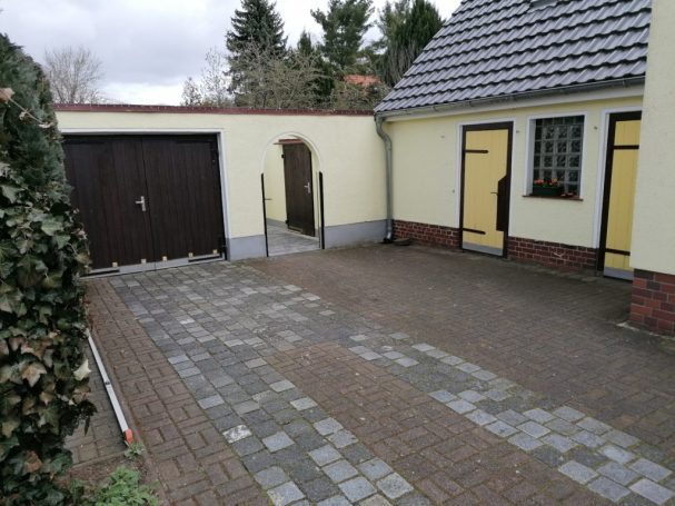 Vorher Überdachung - Vorher