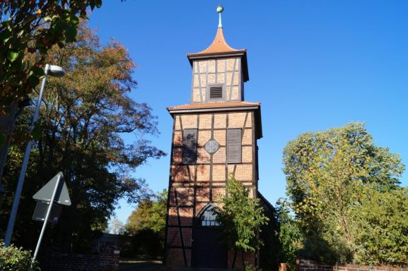 Spätromanische Kirche in Bergwitz