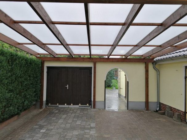 Nachher Überdachung - Nachher